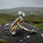 Traditional Irish Dancer Brooch for Women Brooch La Vie Bien Traditional Irish Dancer Brooch for Women