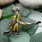 Traditional Irish Dancer Brooch for Women Brooch La Vie Bien Traditional Irish Dancer Brooch for Women