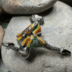 Traditional Irish Dancer Brooch for Women Brooch La Vie Bien Traditional Irish Dancer Brooch for Women