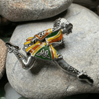 Traditional Irish Dancer Brooch for Women Brooch La Vie Bien Traditional Irish Dancer Brooch for Women