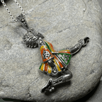 Traditional Irish Dancer Necklace Pendant La Vie Bien Traditional Irish Dancer Necklace