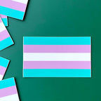 Trans Pride Sticker Sticker La Vie Bien Trans Pride Sticker