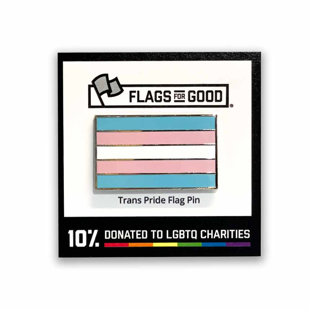 Transgender (Trans) Pride Flag Enamel Pin Enamel Pin La Vie Bien Transgender (Trans) Pride Flag Enamel Pin