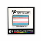 Transgender (Trans) Pride Flag Enamel Pin Enamel Pin La Vie Bien Transgender (Trans) Pride Flag Enamel Pin