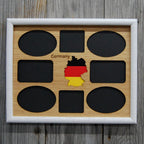 Travel Picture Frame - 11x14 Frame Hold 8x10 Photo or 8 Photos of Various Size