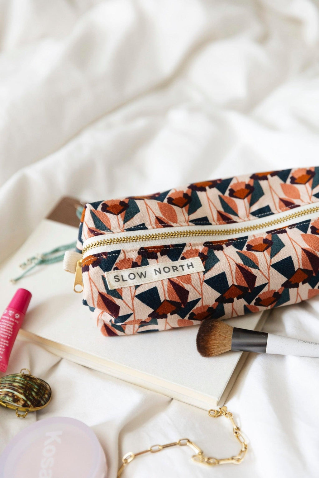 Travel Pouch - Blush Florence Bags & Pouches La Vie Bien Travel Pouch - Blush Florence