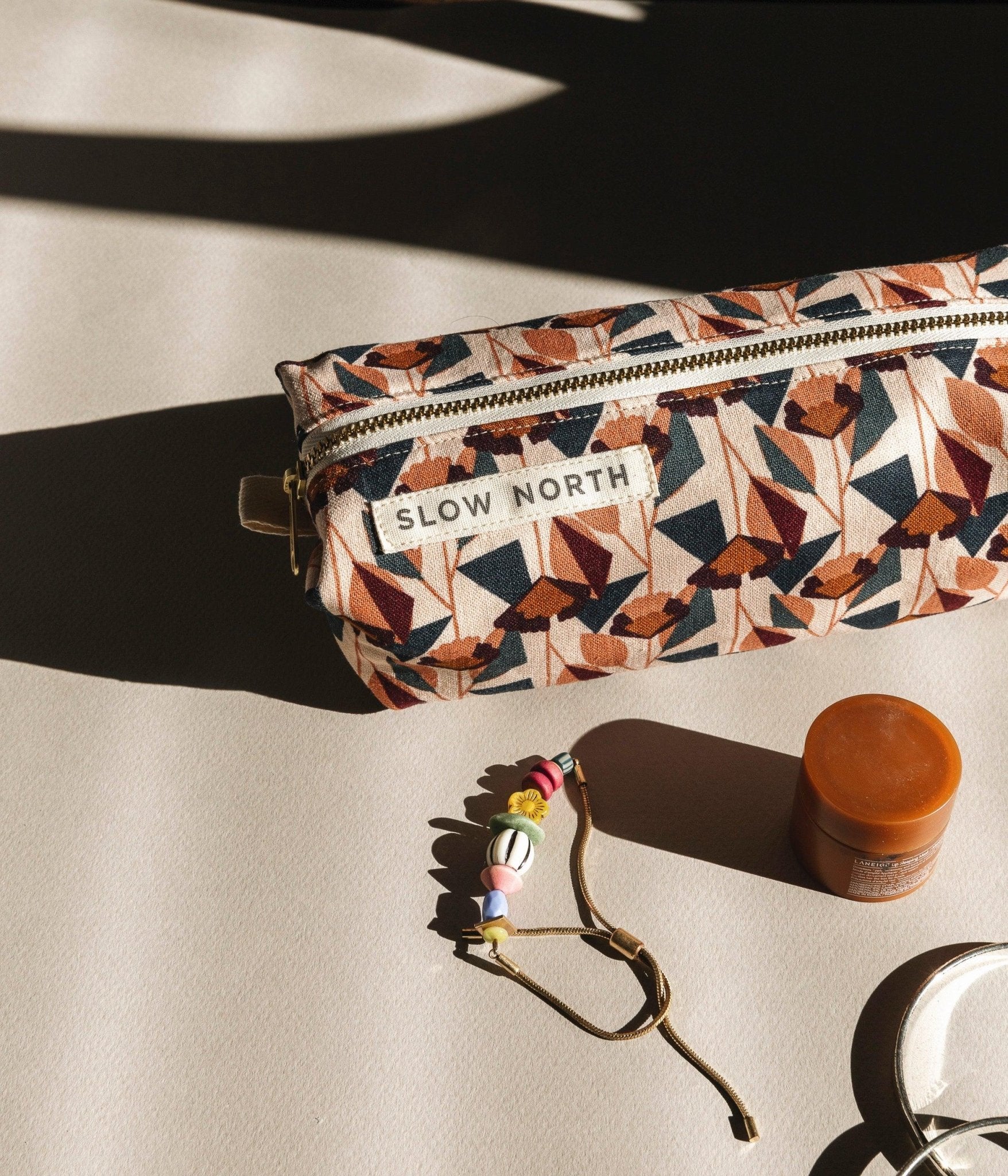 Travel Pouch - Blush Florence Bags & Pouches La Vie Bien Travel Pouch - Blush Florence