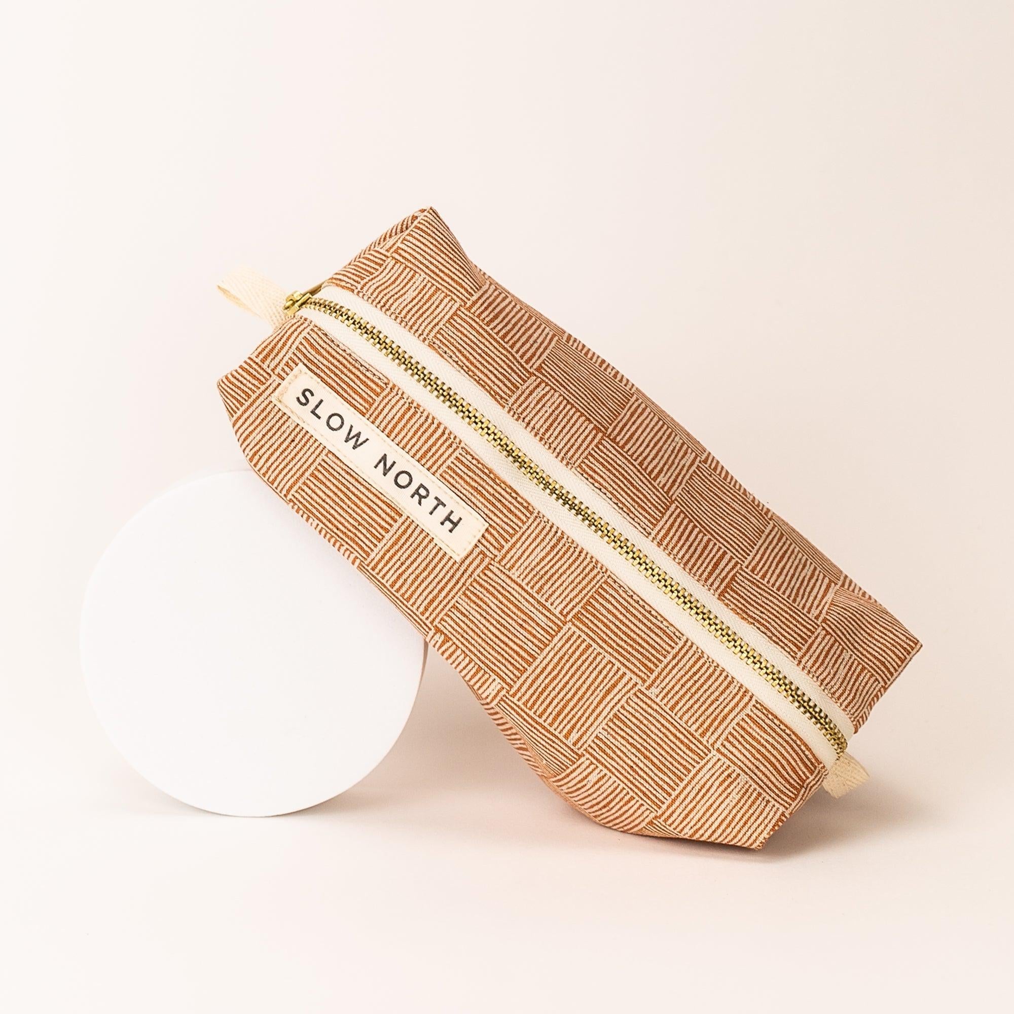 Travel Pouch - Copper Fields Bags & Pouches La Vie Bien Travel Pouch - Copper Fields