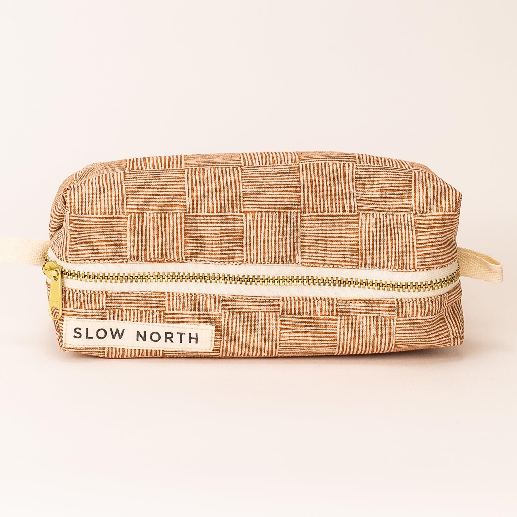 Travel Pouch - Copper Fields Bags & Pouches La Vie Bien Travel Pouch - Copper Fields