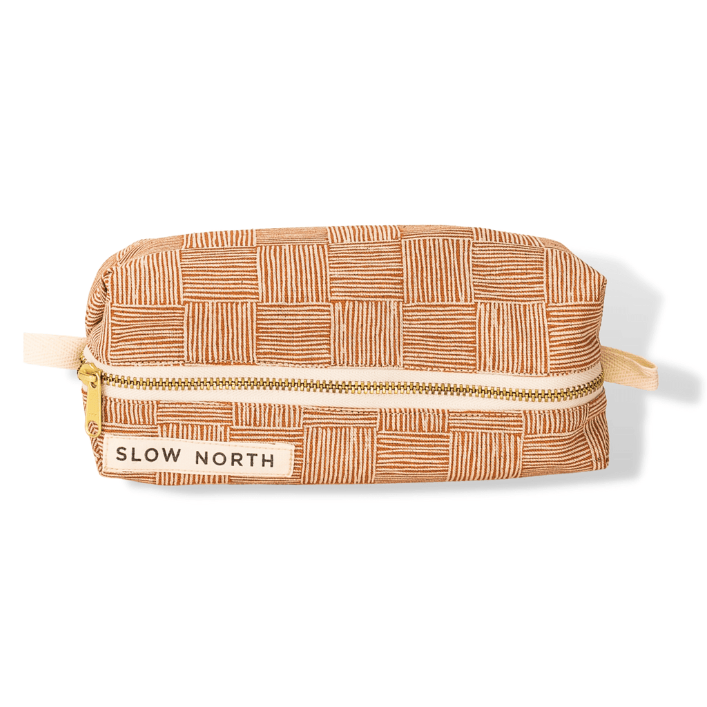 Travel Pouch - Copper Fields Bags & Pouches La Vie Bien Travel Pouch - Copper Fields
