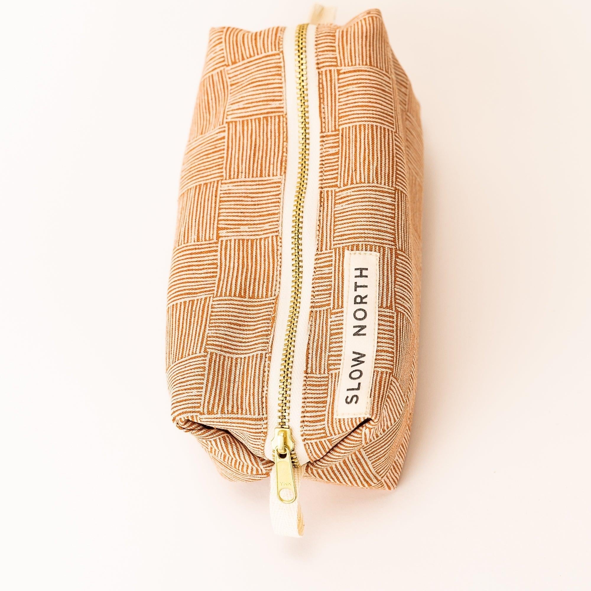 Travel Pouch - Copper Fields Bags & Pouches La Vie Bien Travel Pouch - Copper Fields