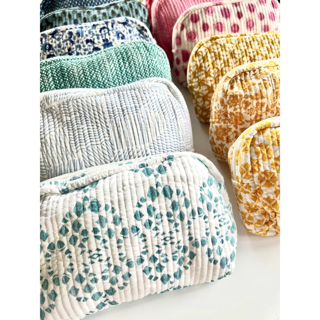 Travel Pouch Made from Upcycled Fabric Travel Bottles & Containers La Vie Bien Travel Pouch Made from Upcycled Fabric
