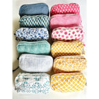 Travel Pouch Made from Upcycled Fabric Travel Bottles & Containers La Vie Bien Travel Pouch Made from Upcycled Fabric