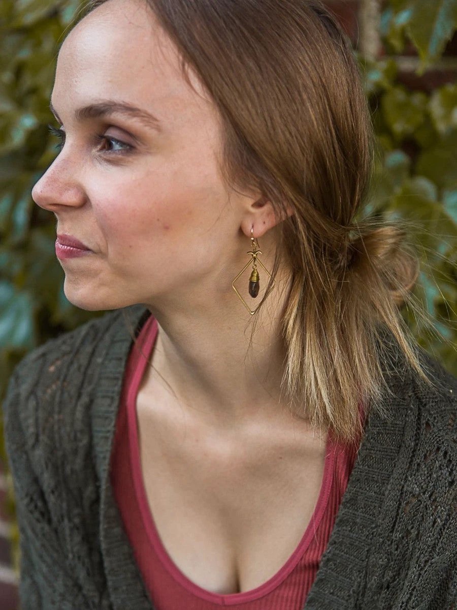 Treasure Chest Earrings by Fair Anita