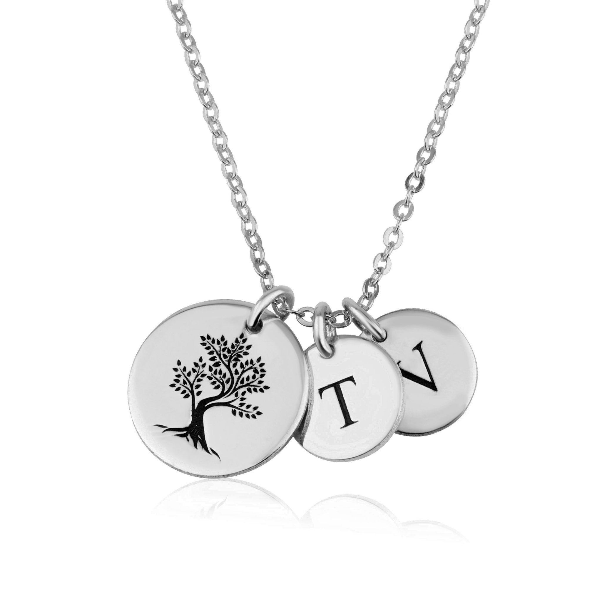 Tree Necklace with Initial Disk