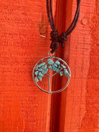 Tree of Life Gemstone Necklace La Vie Bien Tree of Life Gemstone Necklace