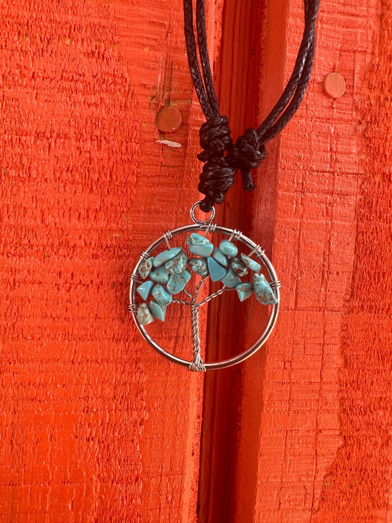 Tree of Life Gemstone Necklace La Vie Bien Tree of Life Gemstone Necklace
