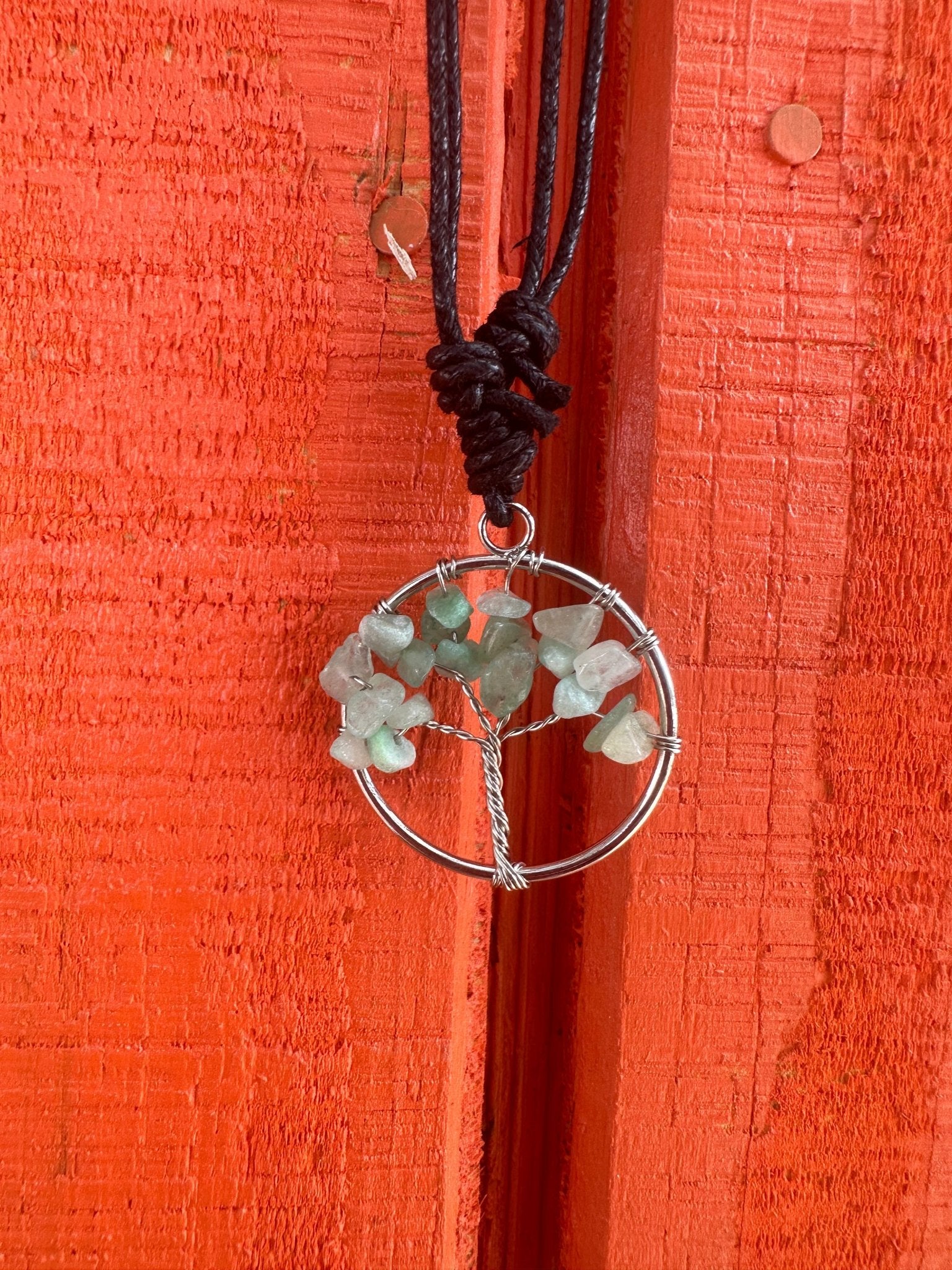 Tree of Life Gemstone Necklace La Vie Bien Tree of Life Gemstone Necklace