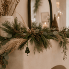 Tree Seed Bead Ornament - Guatemala Decor La Vie Bien Tree Seed Bead Ornament - Guatemala
