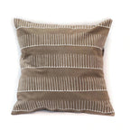 Tribal Cloth Rake Clay Pillow Cover La Vie Bien Tribal Cloth Rake Clay Pillow Cover