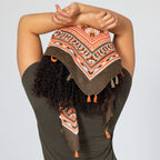 Tribal Tassel Scarf Scarves & Bandanas La Vie Bien Tribal Tassel Scarf