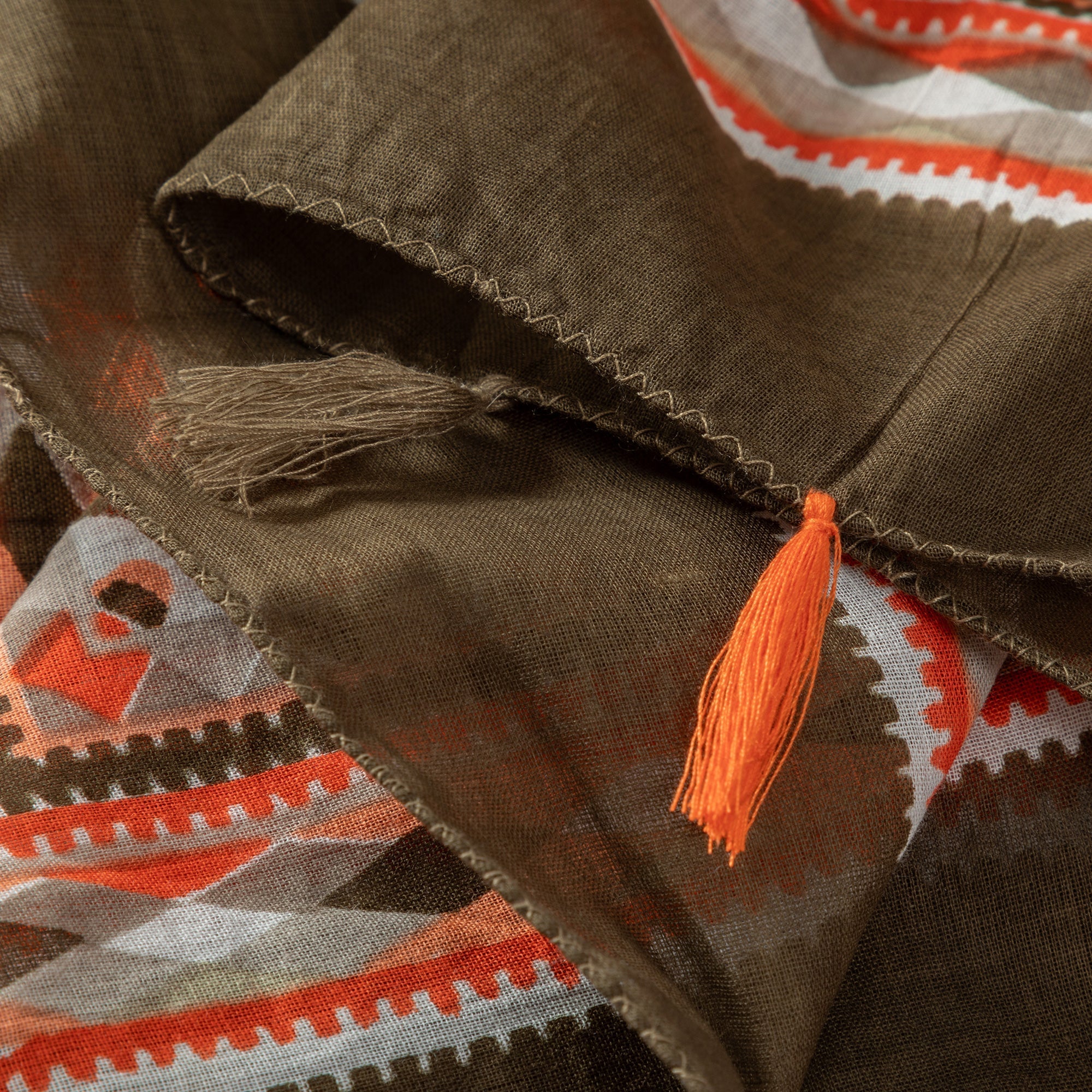 Tribal Tassel Scarf Scarves & Bandanas La Vie Bien Tribal Tassel Scarf