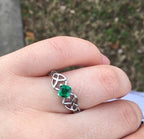 Sylvia Celtic Trinity Knot Ring