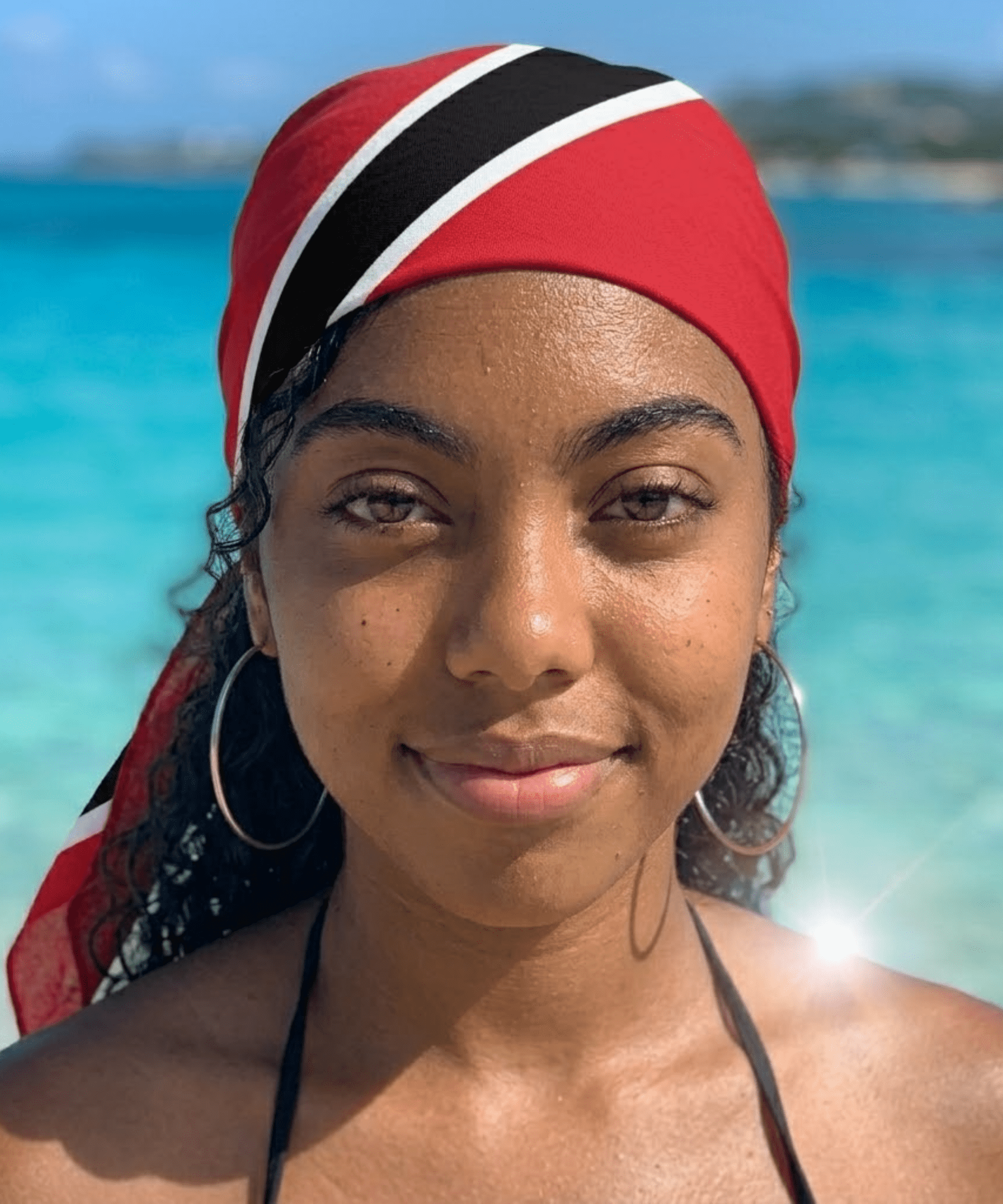 Trinidad & Tobago All Over Print Bandana All-Over Print Bandana La Vie Bien Trinidad & Tobago All Over Print Bandana