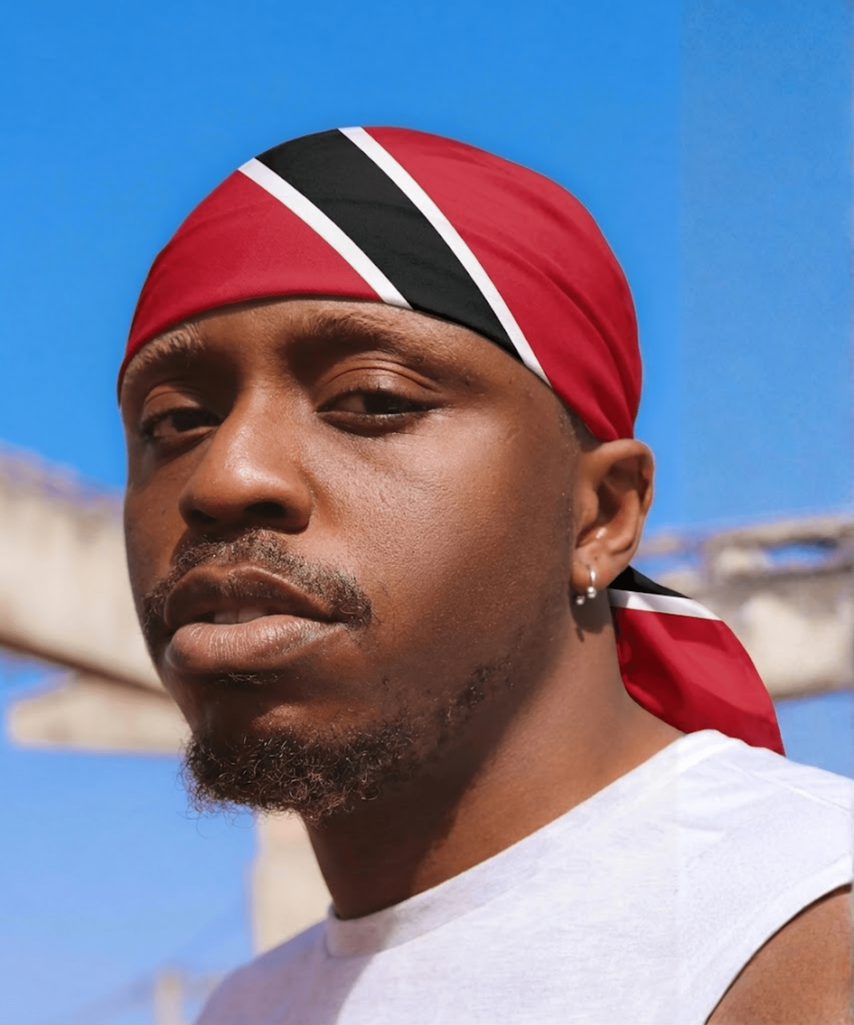 Trinidad & Tobago All Over Print Bandana All-Over Print Bandana La Vie Bien Trinidad & Tobago All Over Print Bandana