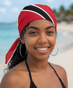 Trinidad & Tobago All Over Print Bandana All-Over Print Bandana La Vie Bien Trinidad & Tobago All Over Print Bandana