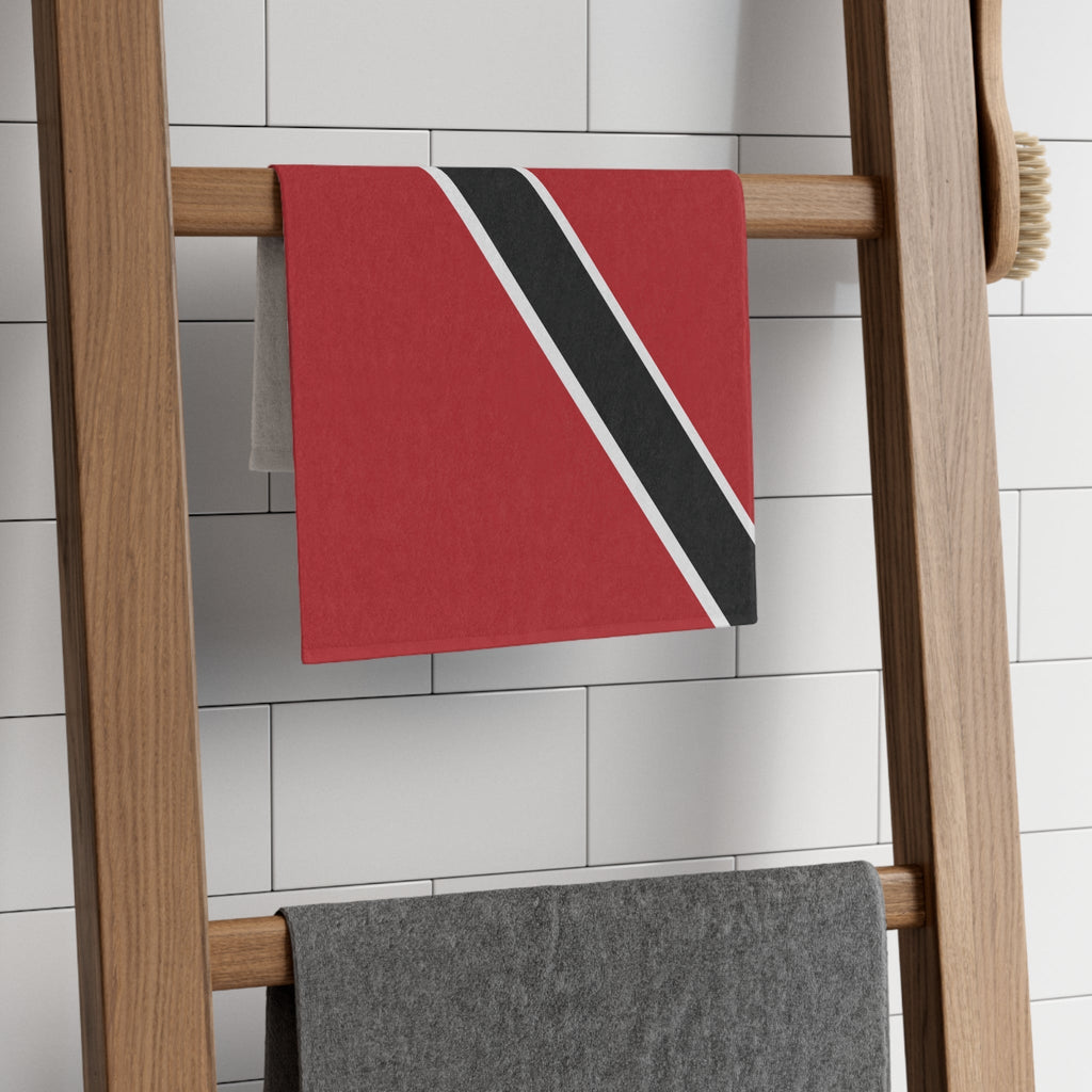 Trinidad & Tobago Flag Rally Towel Rally Towel La Vie Bien Trinidad & Tobago Flag Rally Towel