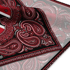 Trinidad & Tobago Paisely Flag All-over print bandana All-Over Print Bandana La Vie Bien Trinidad & Tobago Paisely Flag All-over print bandana
