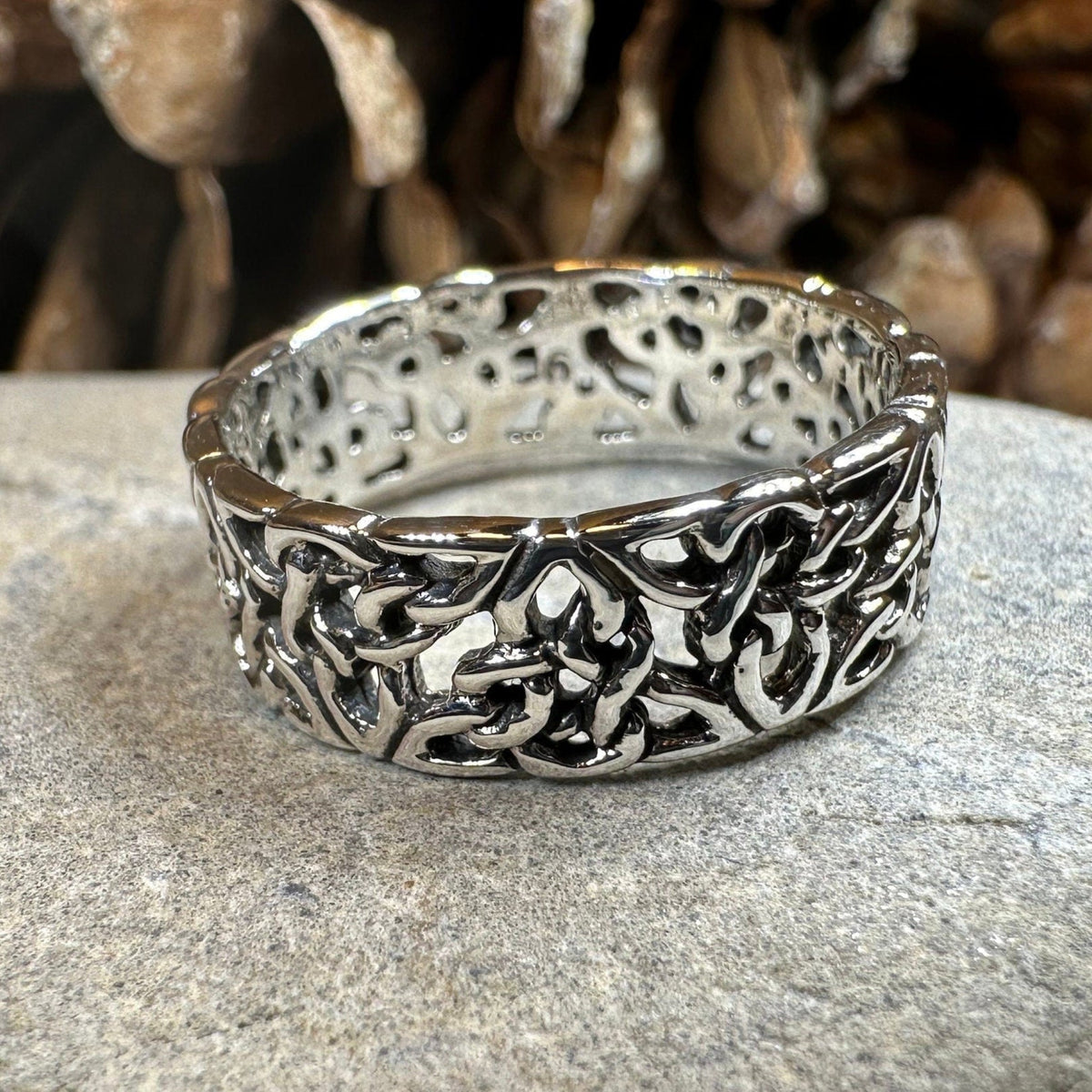 Trinity Knot Band Ring Ring La Vie Bien Trinity Knot Band Ring