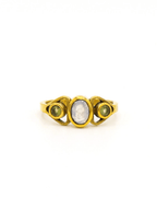 Triple Harvest Stone Ring by Fair Anita