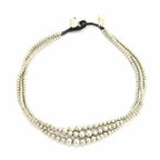 Triple Silver Beads Adjustable Anklet - Thailand Anklets La Vie Bien Triple Silver Beads Adjustable Anklet - Thailand