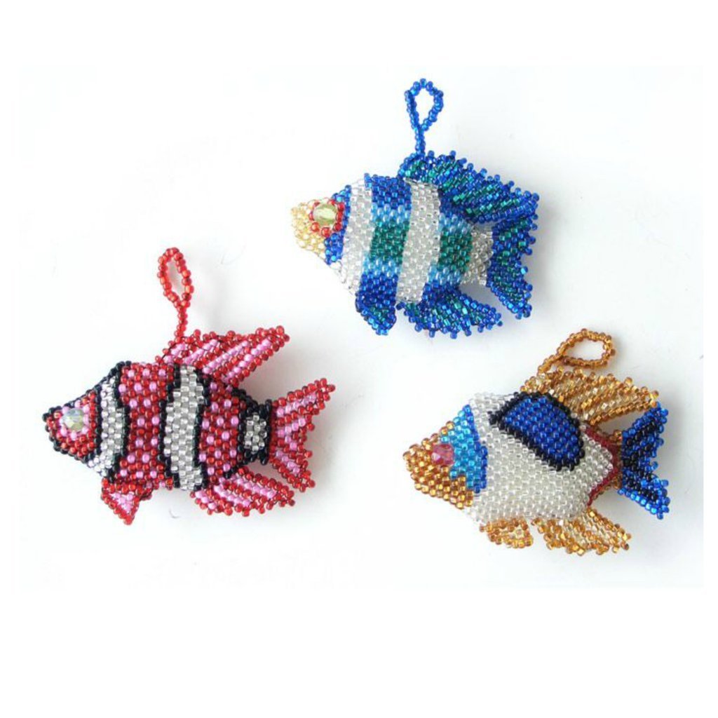 Tropical Fish Ornament Animal-themed Ornament La Vie Bien Tropical Fish Ornament