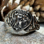True Love Irish Claddagh Ring in Sterling Silver Ring La Vie Bien True Love Irish Claddagh Ring in Sterling Silver