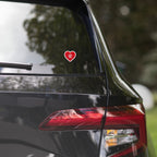 愛 true love red heart kanji Bubble-free sticker by La Vie Bien