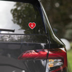 愛 true love red heart kanji Bubble-free sticker by La Vie Bien