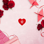 愛 true love red heart kanji Bubble-free sticker by La Vie Bien
