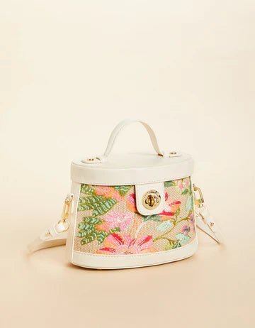 Trunk Crossbody Flamingo Pineapple Apparel & Accessories La Vie Bien Trunk Crossbody Flamingo Pineapple