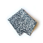 Tsvimbo Gray Napkins - Set of 2 La Vie Bien Tsvimbo Gray Napkins - Set of 2