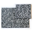 Tsvimbo Gray Placemats - Set of 2 La Vie Bien Tsvimbo Gray Placemats - Set of 2