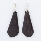 Tuareg Silver and Ebony Drop Earrings Earrings - Fashion La Vie Bien Tuareg Silver and Ebony Drop Earrings
