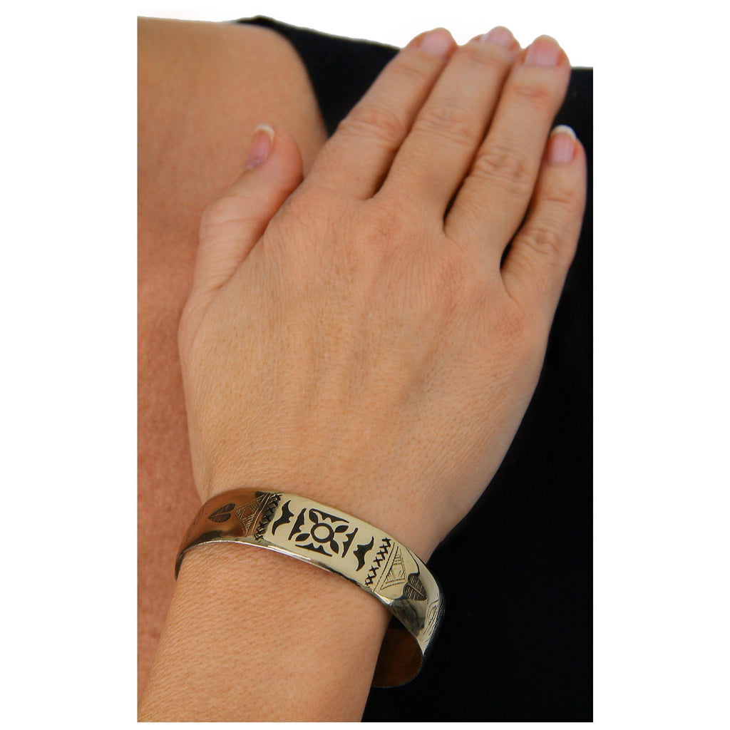 Tuareg Silver Sahara Bracelet Bracelets - Fashion La Vie Bien Tuareg Silver Sahara Bracelet