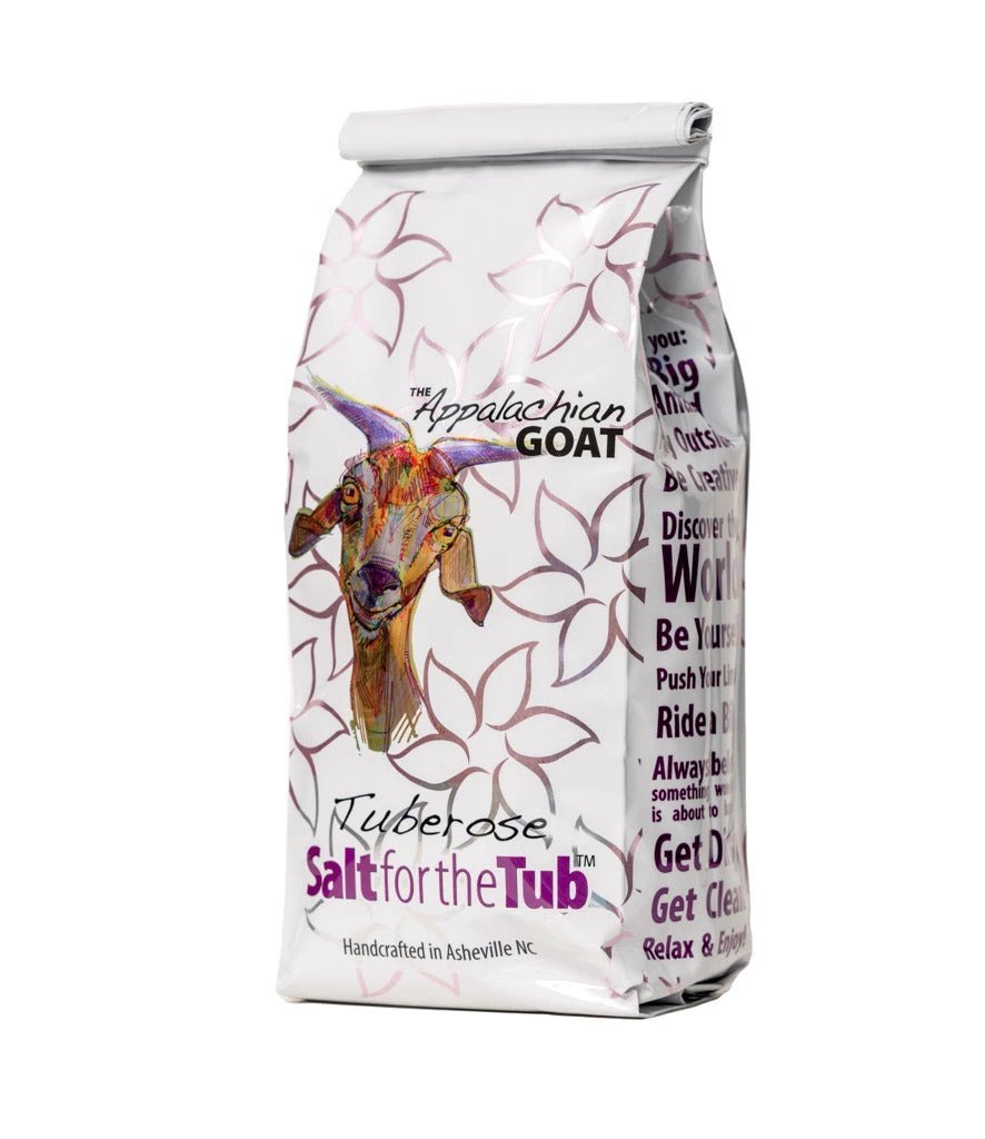TUBEROSE GOATS MILK ARNICA BATH SALTS by Essential Journeys