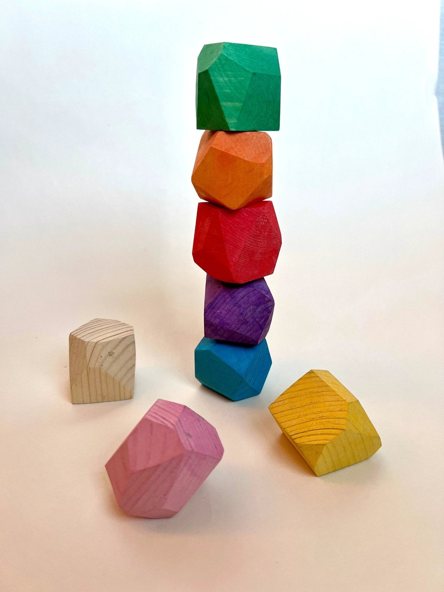 Tumi-ishi Balancing Rock Blocks- 16 pieces by PoppyBabyCo
