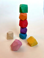 Tumi-ishi Balancing Rock Blocks-6 pieces by PoppyBabyCo