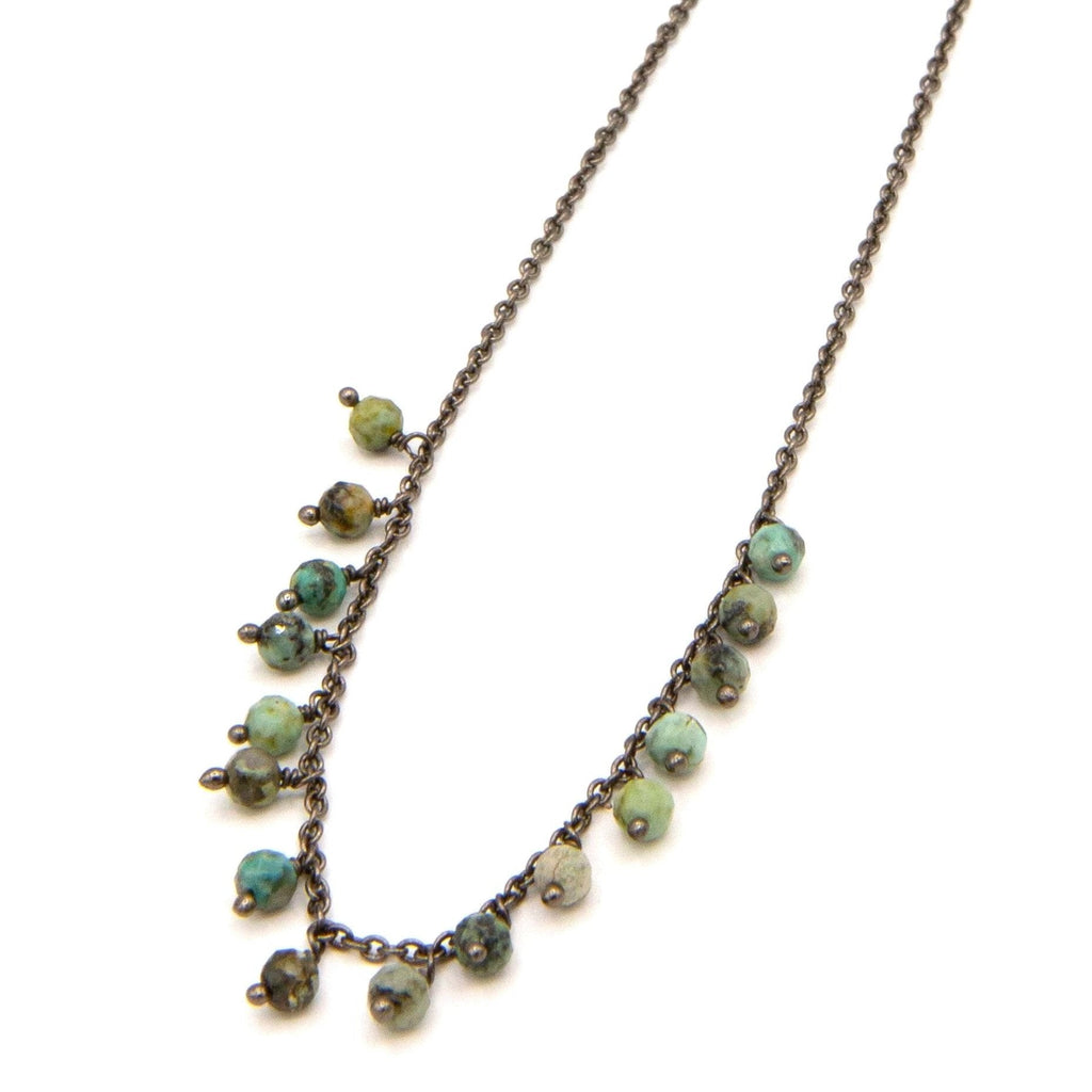 Turquoise Drop Luxe Necklace