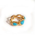 Turquoise Heart Ring Ring La Vie Bien Turquoise Heart Ring